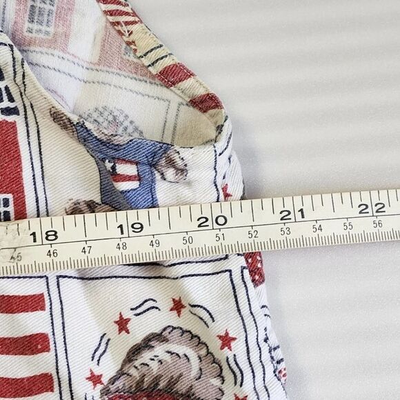 Vintage Quizz sleeveless patriotic shirt - Picture 6 of 6